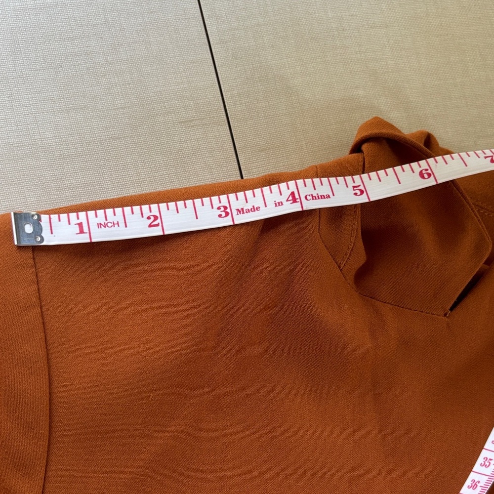 Rust Blazer Jacket - Picture 9 of 13